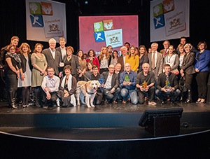Cérémonie de la remise des chèque aux différents lauréats, à Paris - Photo Fondation Kronenbourg