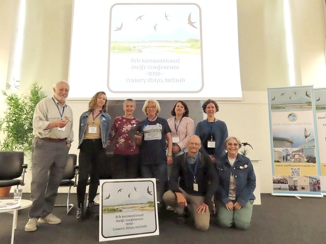 Participants au 8ᵉ Colloque International des Martinets - Photo LPO Alsace