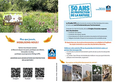 Télécharger le flyer sur les 50 ans de la loi