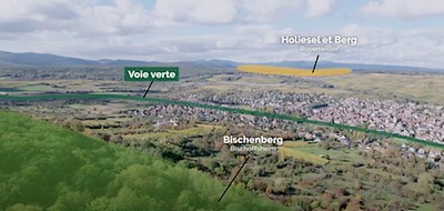 La « Voie verte » des Portes de Rosheim